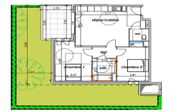 appartement sauvian 34410