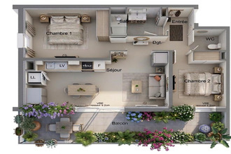  appartement sauvian 34410