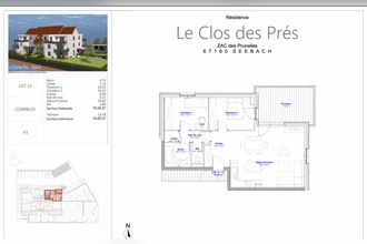  appartement seebach 67160