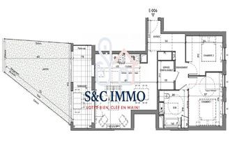  appartement serris 77700