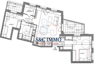  appartement serris 77700