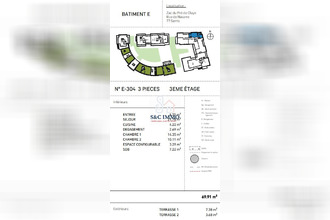  appartement serris 77700