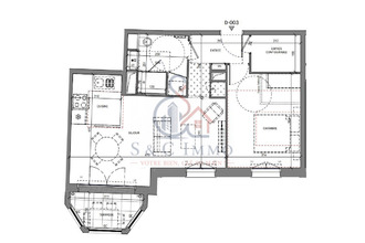  appartement serris 77700