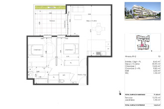  appartement sete 34200