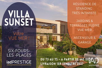  appartement six-fours-les-plages 83140