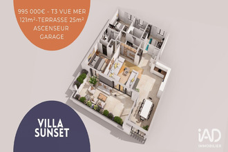  appartement six-fours-les-plages 83140