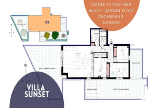  appartement six-fours-les-plages 83140
