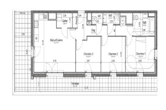  appartement soliers 14540