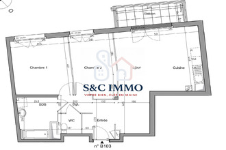  appartement st-denis 93200