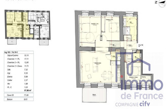  appartement st-etienne 42000