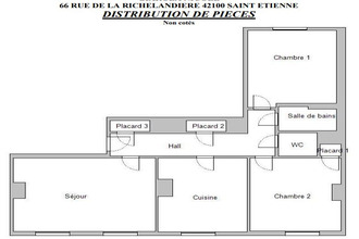  appartement st-etienne 42100