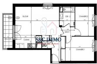  appartement st-fargeau-ponthierry 77310