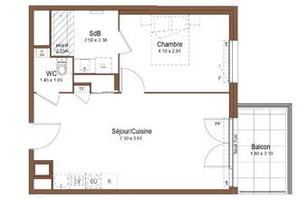  appartement st-fons 69190