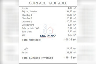  appartement st-leu-la-foret 95320