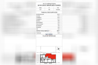  appartement st-maur-des-fosses 94100