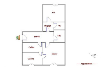  appartement st-ouen-l-aumone 95310