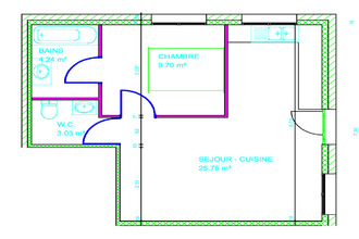  appartement st-pierre-de-chandieu 69780