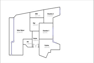  appartement tarbes 65000