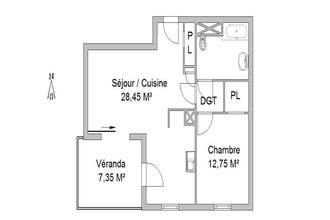  appartement tassin-la-demi-lune 69160