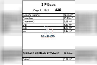  appartement thiais 94320