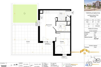  appartement thionville 57100