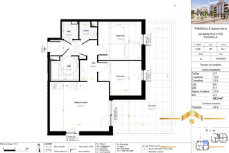  appartement thionville 57100
