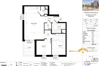  appartement thionville 57100