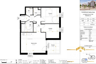  appartement thionville 57100