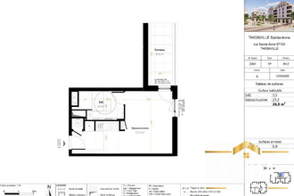  appartement thionville 57100