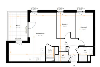  appartement thionville 57100