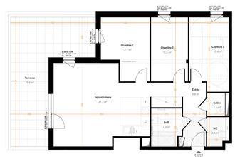  appartement thionville 57100