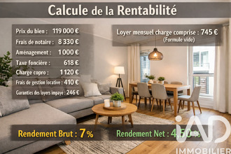  appartement thionville 57100