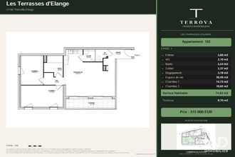  appartement thionville 57100