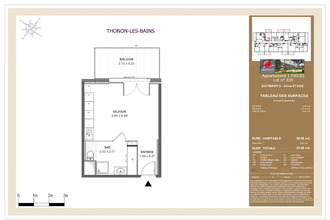  appartement thonon-les-bains 74200