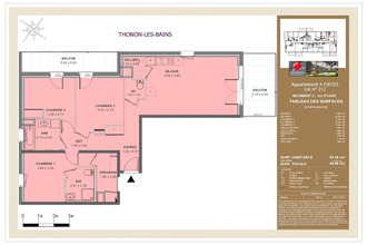  appartement thonon-les-bains 74200