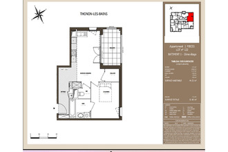  appartement thonon-les-bains 74200
