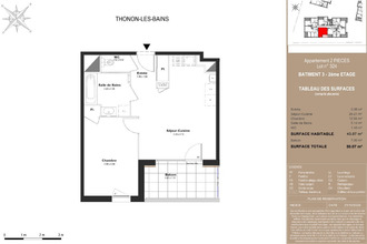  appartement thonon-les-bains 74200