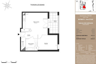  appartement thonon-les-bains 74200