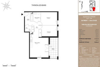  appartement thonon-les-bains 74200