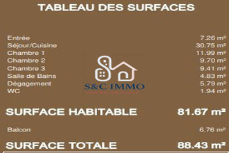  appartement torcy 77200