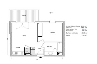  appartement toulouse 31100