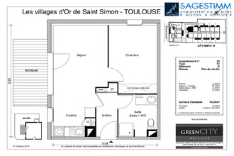  appartement toulouse 31100