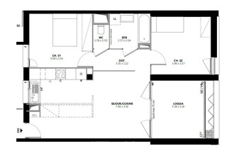  appartement vaulx-en-velin 69120