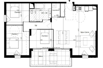  appartement vaulx-en-velin 69120