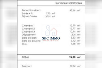  appartement velizy-villacoublay 78140