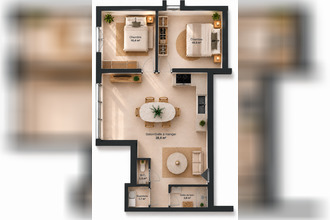  appartement vertou 44120