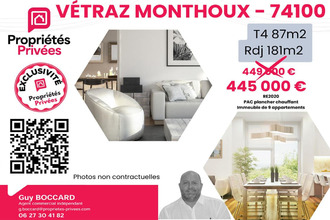  appartement vetraz-mthoux 74100