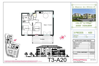  appartement vidauban 83550