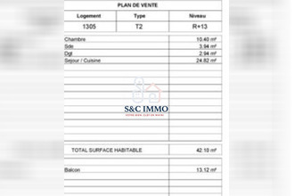  appartement vigneux-sur-seine 91270