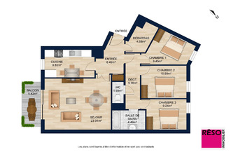  appartement ville-la-grand 74100
